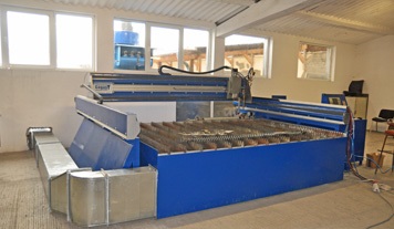 Masina debitare oxigaz si plasma Targu Mures