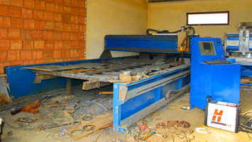 Masina debitare oxigaz si plasma salaj